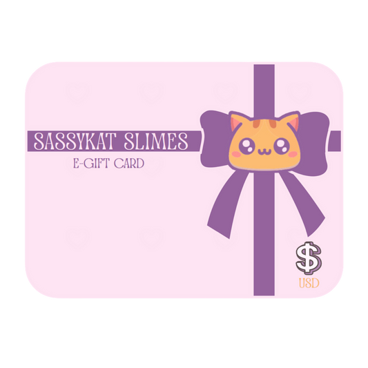 SassyKat Slime E-Gift Card